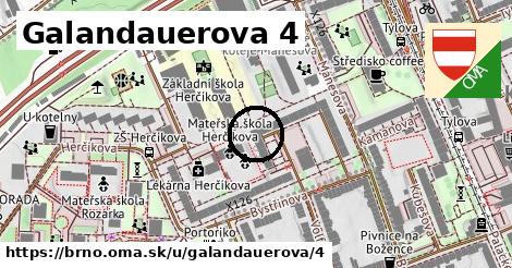 Galandauerova 4, Brno