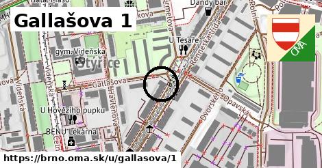 Gallašova 1, Brno