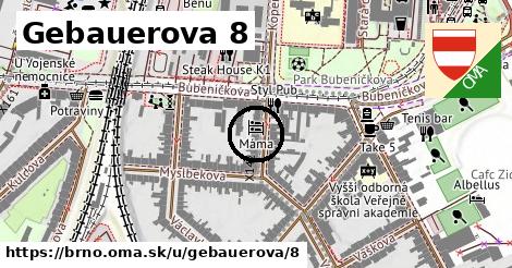 Gebauerova 8, Brno