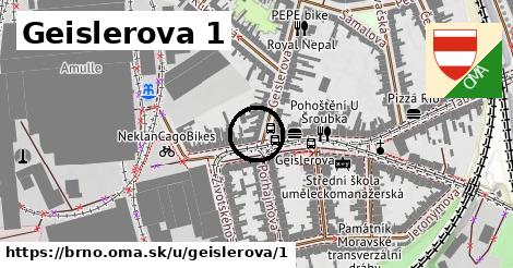 Geislerova 1, Brno