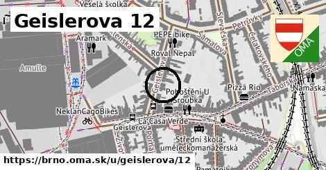 Geislerova 12, Brno