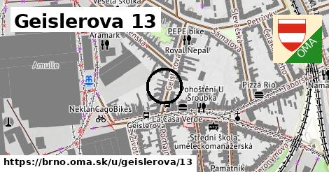 Geislerova 13, Brno