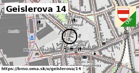 Geislerova 14, Brno