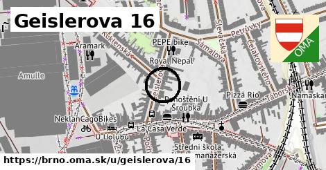 Geislerova 16, Brno