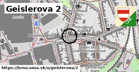 Geislerova 2, Brno