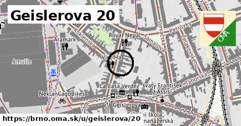 Geislerova 20, Brno