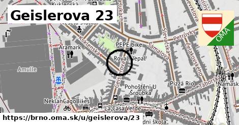 Geislerova 23, Brno