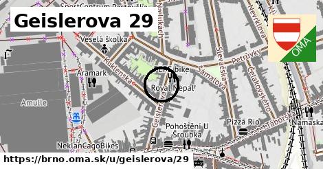 Geislerova 29, Brno
