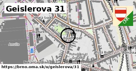 Geislerova 31, Brno