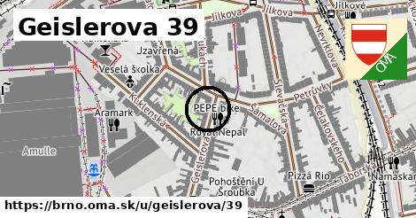 Geislerova 39, Brno