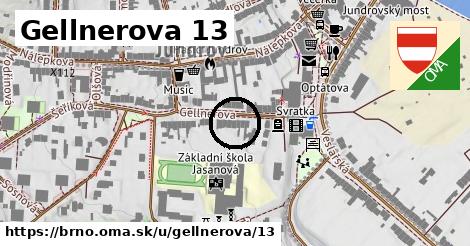 Gellnerova 13, Brno