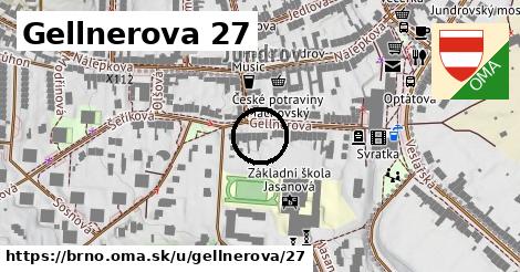 Gellnerova 27, Brno