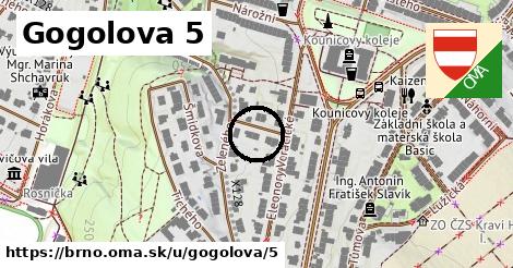 Gogolova 5, Brno