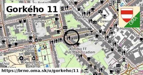 Gorkého 11, Brno