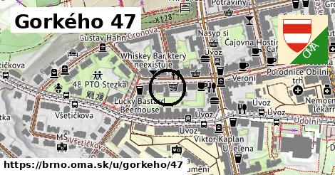 Gorkého 47, Brno