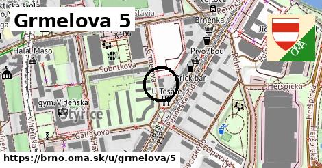 Grmelova 5, Brno