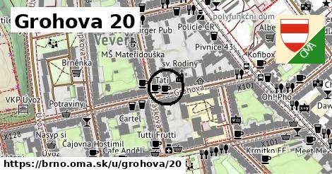 Grohova 20, Brno