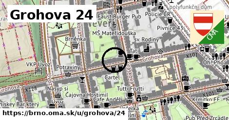 Grohova 24, Brno