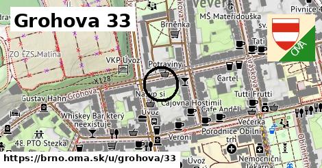 Grohova 33, Brno