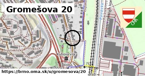 Gromešova 20, Brno