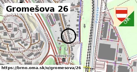 Gromešova 26, Brno