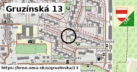 Gruzínská 13, Brno