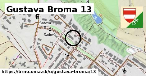 Gustava Broma 13, Brno