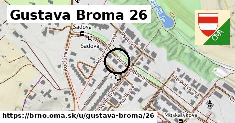 Gustava Broma 26, Brno