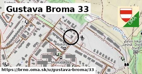 Gustava Broma 33, Brno