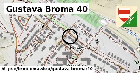 Gustava Broma 40, Brno