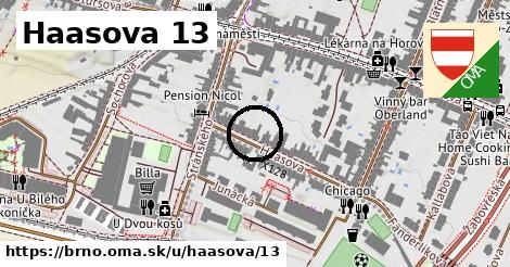 Haasova 13, Brno