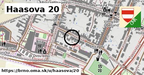 Haasova 20, Brno