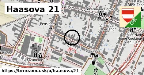 Haasova 21, Brno