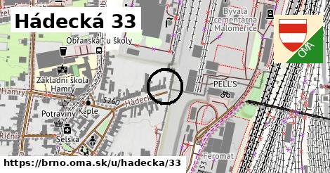 Hádecká 33, Brno