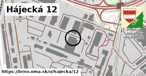 Hájecká 12, Brno