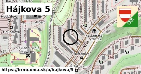 Hájkova 5, Brno