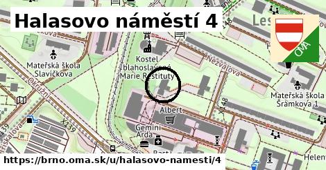 Halasovo náměstí 4, Brno