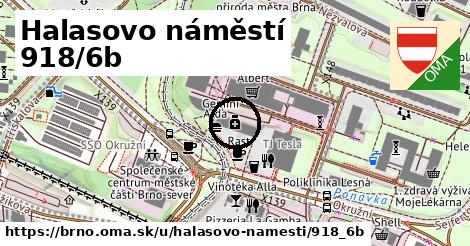 Halasovo náměstí 918/6b, Brno