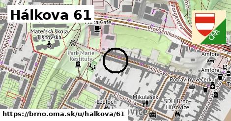 Hálkova 61, Brno