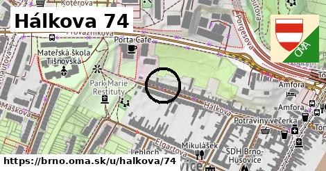 Hálkova 74, Brno