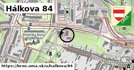 Hálkova 84, Brno