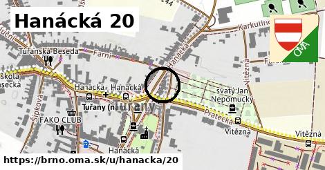 Hanácká 20, Brno