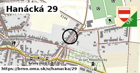 Hanácká 29, Brno