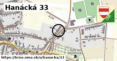 Hanácká 33, Brno