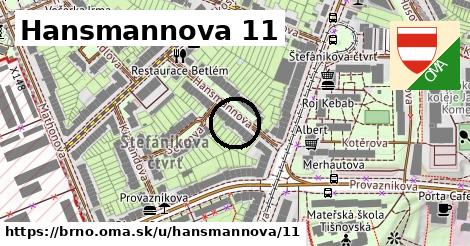 Hansmannova 11, Brno