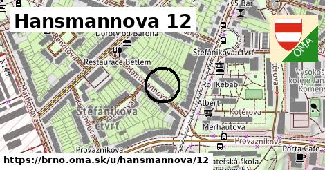 Hansmannova 12, Brno