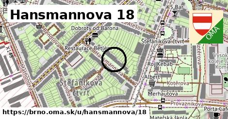 Hansmannova 18, Brno