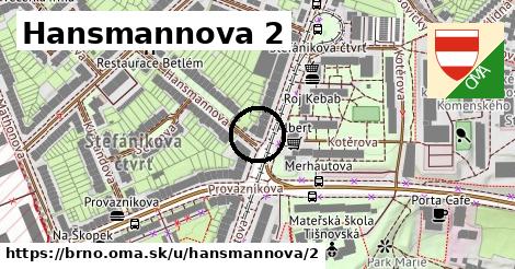 Hansmannova 2, Brno
