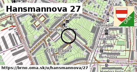 Hansmannova 27, Brno