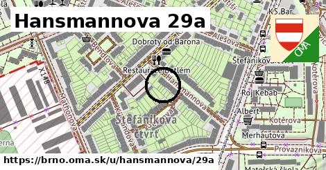 Hansmannova 29a, Brno